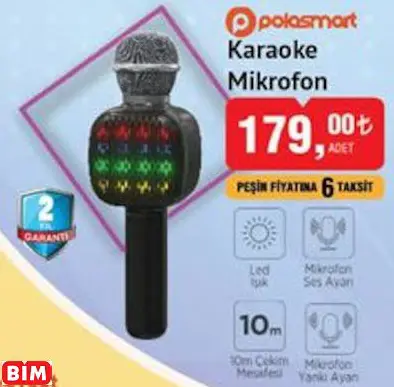 POLOSMART KARAOKE MİKROFON POLOSMART KARAOKE MİKROFON